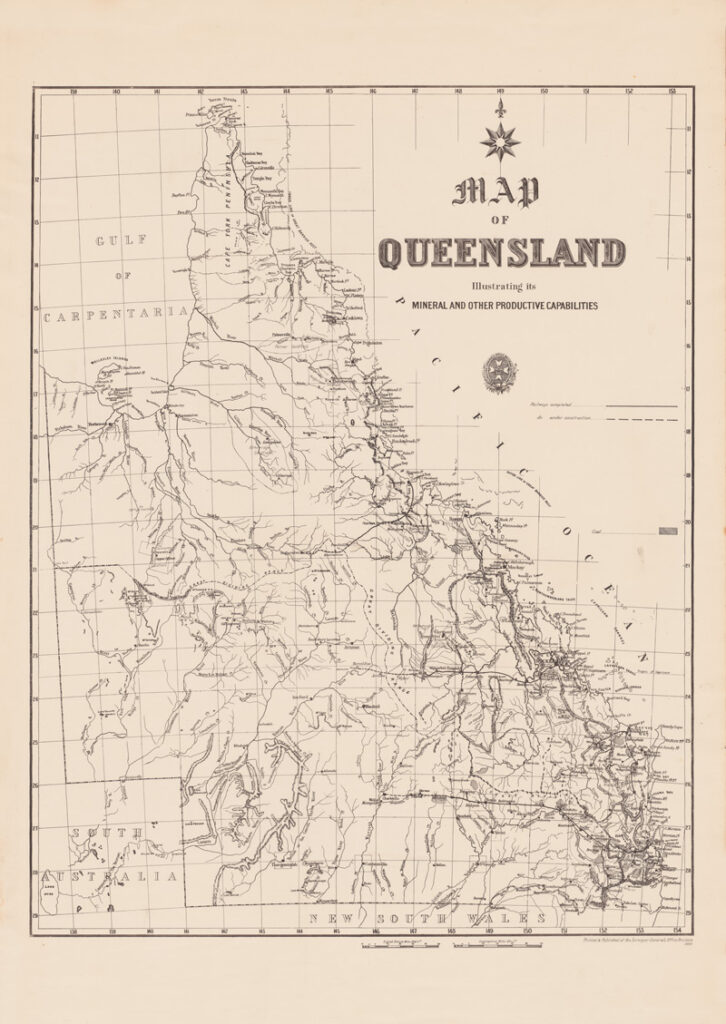 Queensland Historical Gold Map - Historical Gold Maps